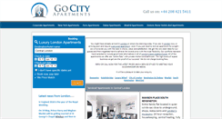 Desktop Screenshot of gocityapartments.com